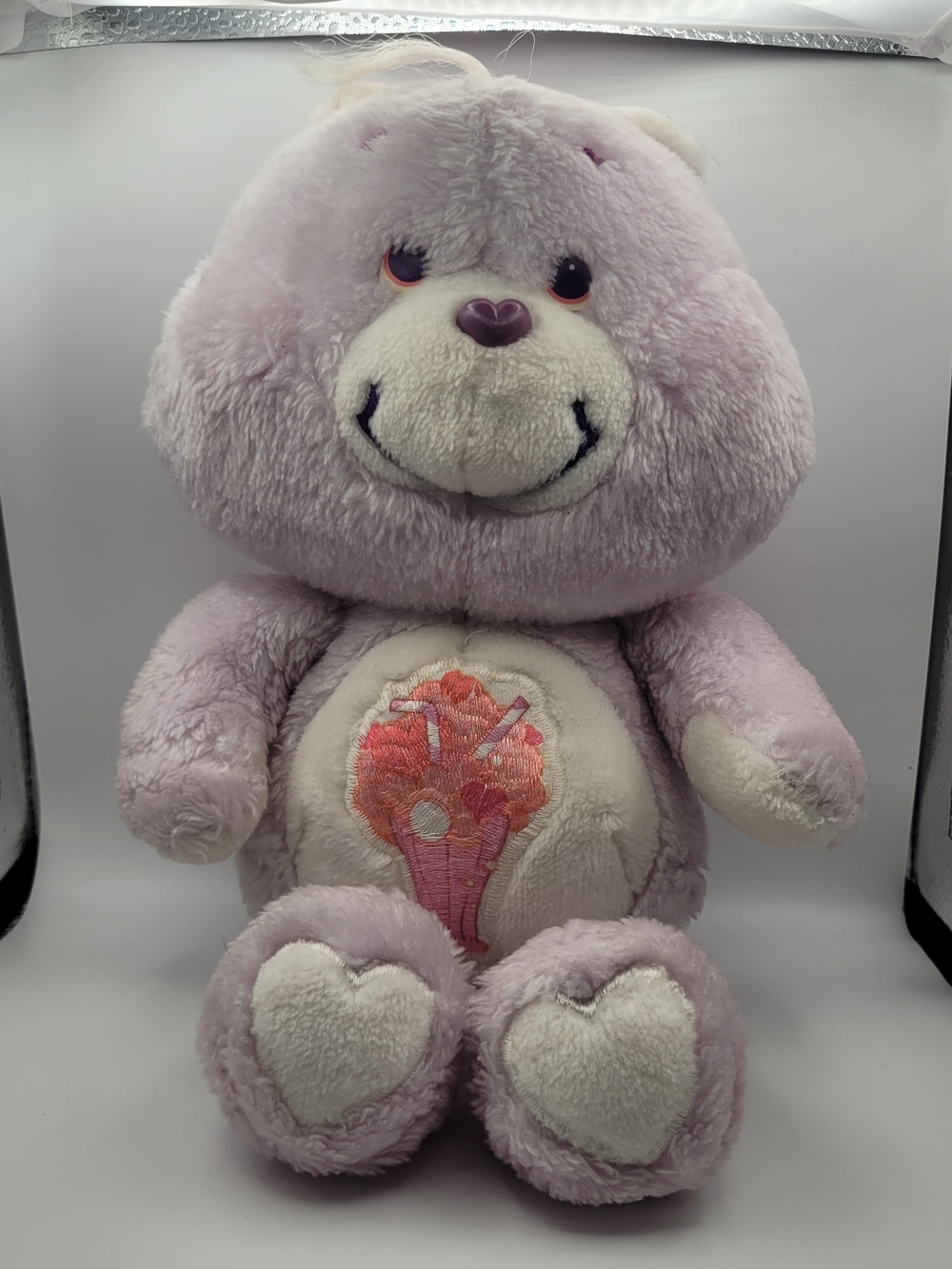 Vintage 1985 Care Bear "Share Bear" Stuffed Plush 13"